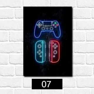 Placa Decorativa Quarto Gamer Vintage - Frase Jogo Jogador Console - 23