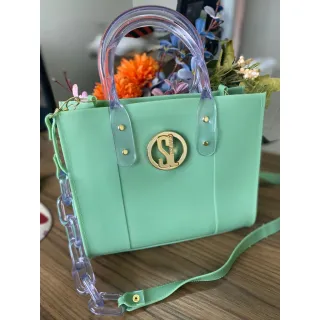 Lançamento Verão: Bolsa Feminina SL LUXO Casual Slim - Rose