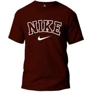 Camisa Manga Curta Fresca N.K em Tecido 100% Algodão - AZUL MARINHO/BRANCO