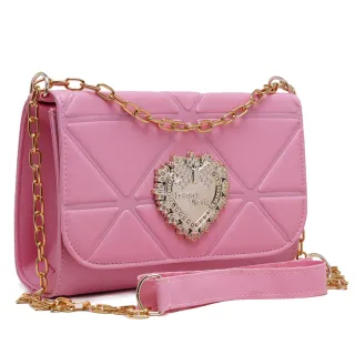 Envio Imediato Bolsa Feminina Lançamento Transversal Ombro - Nude