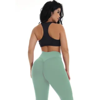 Fitness Calça Legging Academia SEM TRANSPARÊNCIA Empina Bumbum - Preto