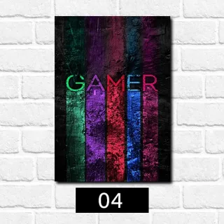 Placa Decorativa Quarto Gamer Vintage - Frase Jogo Jogador Console - 23