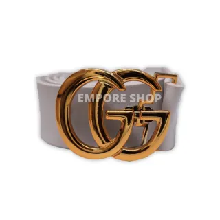 Couro Sintético Masculino Cinto - G MARROM FIV DOURADA