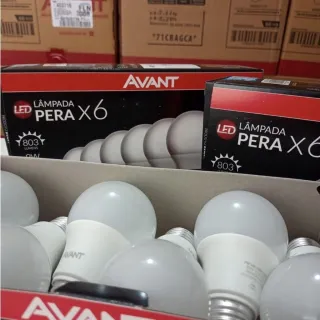 Lâmpadas Led Bulbo Bivolt Branco Frio Avant - 10 unidades - Único