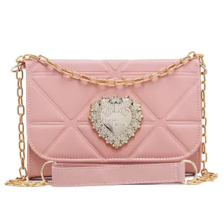 Envio Imediato Bolsa Feminina Lançamento Transversal Ombro - Nude