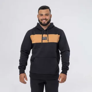 Blusão Canguru Masculino Preto em Moletom - M