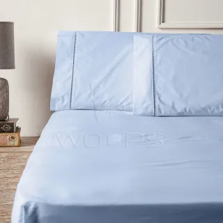 Percal 400 Fios Jogo de Lençol Casal 3 Peças Acetinado