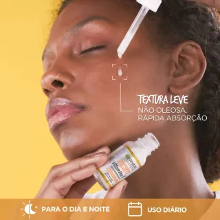Vitamina C Sérum Facial Uniform & Matte Garnier Antimarcas, 30ml - Único