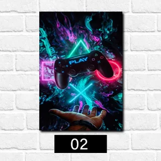 Placa Decorativa Quarto Gamer Vintage - Frase Jogo Jogador Console - 23