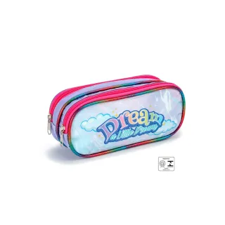 Conjunto Infantil Mochila Rodinhas Sereia/Unicórnio Menina Escolar - Sereia
