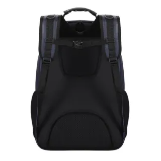 Mochila Executiva Grande em Couro PU Reforçada para Trabalho, Faculdade e Notebook RC-5013-5 - Preto