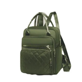 Grande Capacidade Mochila Feminina Nylon Impermeável Trabalho Casual - 519 Cor aleatório