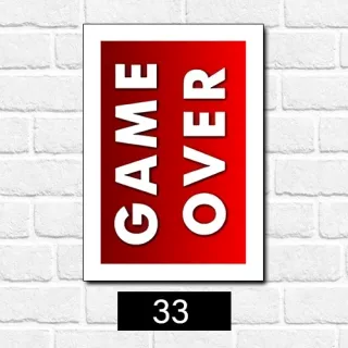 Placa Decorativa Quarto Gamer Vintage - Frase Jogo Jogador Console - 23