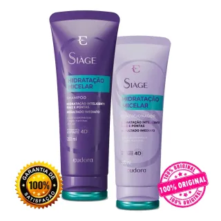 Shampoo + Condicionador Siàge (Cica Therapy, Nutri Ouro, Acelera o Crescimento e mais) - Raryel - Nutri Óleos Poderosos