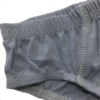 Cueca Básica Tradicional Lisa Adulto 100% Algodão Slip - Azul Royal