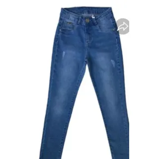 Modelos mistos de calça jeans feminina de boa qualidade - Preto