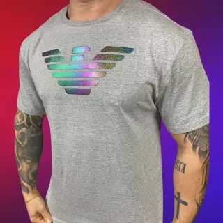 Camiseta Algodão Premium Padrão Shopping - Masculina - G1