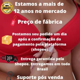 Bojo Plus Size Sutiã Abertura Frontal Zíper Alça Nadador Reforçada - Chocolate