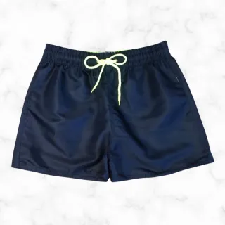 Verão Masculino Tactel Grosso Liso Shortinho Curto para Academia e Praia - Verde água