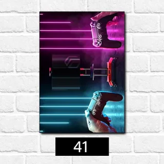 Placa Decorativa Quarto Gamer Vintage - Frase Jogo Jogador Console - 23