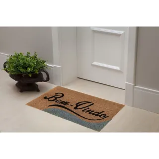 Promoção capacho de fibra natural de coco, tapete porta capacho - Capacho-sort-11