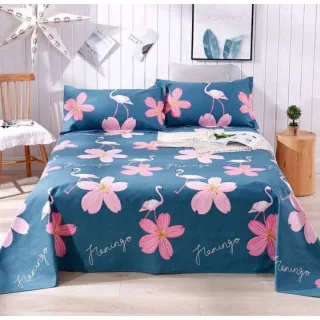 Lençol Queen Estampado 100% Poliéster - Jogo de 03 Peças - Único