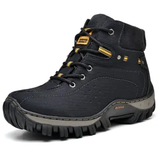 Tênis Coturno Macio Masculino de Couro Caterpillar - CAFE