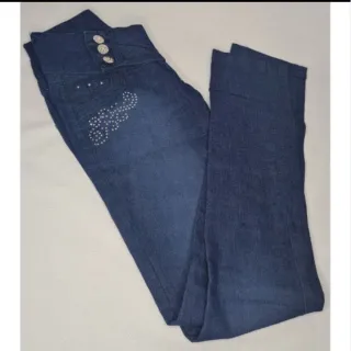 Modelos mistos de calça jeans feminina de boa qualidade - Preto