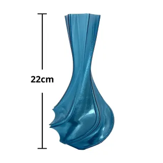 Decoração Sala Trabalho Vasos Geométricos 3D - Raryel - AMETISTA