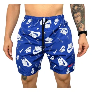 Bermuda Tactel Masculina Mauricinho para Praia - Shorts de Verão - Preto Liso