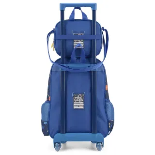 Mochila Infantil Escolar Kit 3D com Rodinhas - Meninos e Meninas - 12 polegadas sem kit menina