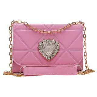 Envio Imediato Bolsa Feminina Lançamento Transversal Ombro - Nude