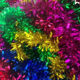 Decoração para Festas Carnaval - 2 Mts C/1 Unid - Verde