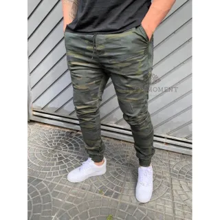 Calça jogger masculina pronta entrega com envio imediato - Bege