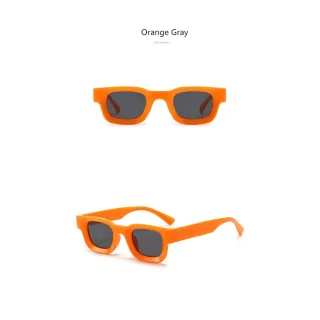 Óculos de Proteção Solar Pretos Quadrados para Homens - Vhong Fashion - C1