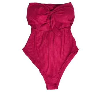 Moda Verão Maiô Feminino Multiusos Casual Bori Body Canelado Bore - Azul