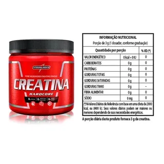 300g de Creatina Monohidratada Pure - Integralmedica - Único
