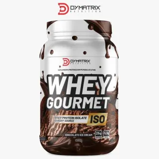 Dymatrix Whey Protein Isolado Gourmet 900g - Chocolate