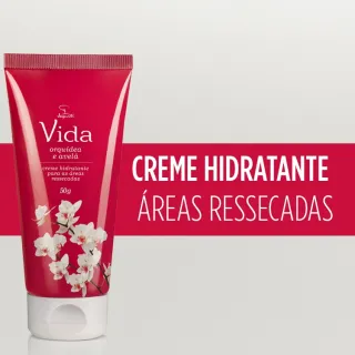 Hidratante corporal ou Creme para Mãos Jequiti Vida - Fragrâncias à escolher. - Mãos Vida Orquídea e Baunilha
