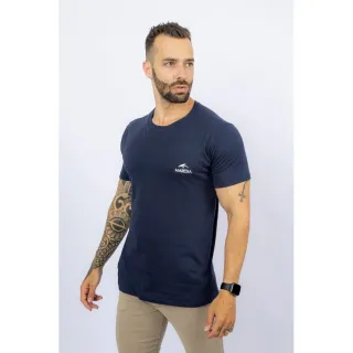 Camisetas masculinas de algodão, kit com 2 unidades - Variadas