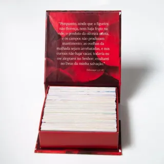 Promessas preciosas de Deus: Caixa com versículos da Bíblia Sagrada - Único