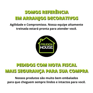 Vasinhos Decorativos com Chifre de Veado - Aparência Natural 21 cm - Único