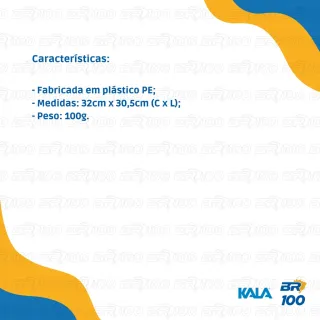 Rede KALA para Limpeza de Piscina - 30cm x 32cm - Único