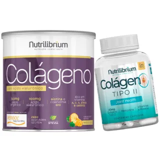 Colágeno Nutrilibrium Premium Tipo 2 + Verisol Ácido Hialurônico 200g - Laranja com Acerola
