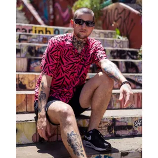 Viscose Pink Shirt - G