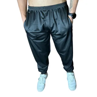 Calça Poliester Chimpa Masculina Kit 3 - Academia 2022 - 3 Cinzas