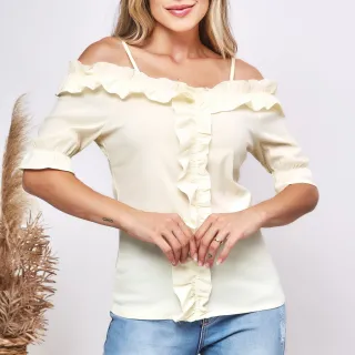 Lançamento verão 2022: Blusa feminina lisa com alça - J1112 - Rosa