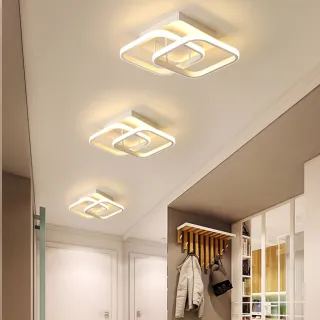 Pendente Dourado Luminária Led Teto Moderna Minimalista