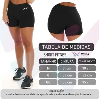 Legging Feminino Suplex Meia Coxa Cós Alto Pala Dupla Fitnes - Short Cinza