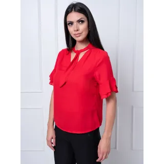 Gravata feminina para camisa social - Telha